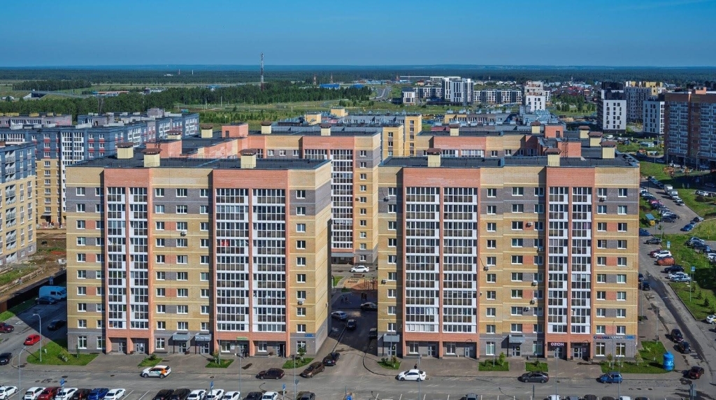Сданные дома ЖК Радужный-2 в Осиново Сданные дома ЖК Радужный-2 в Осиново