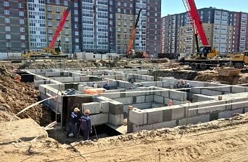 Строительство дома №18