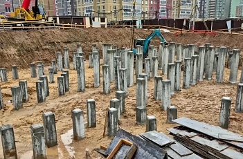 Строительство дома №19