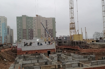 Строительство дома №16