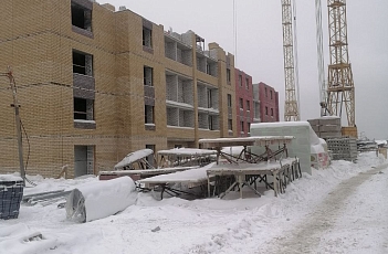 Строительство дома №16