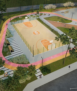 Баскетбольная зона