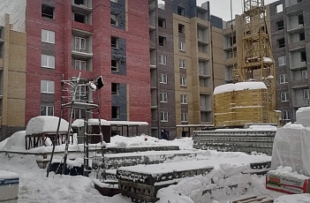 Строительство дома №16