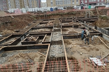 Строительство дома №16