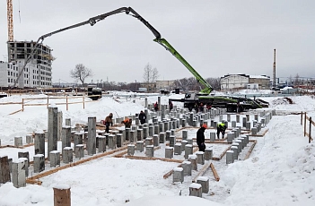 Строительство дома №6